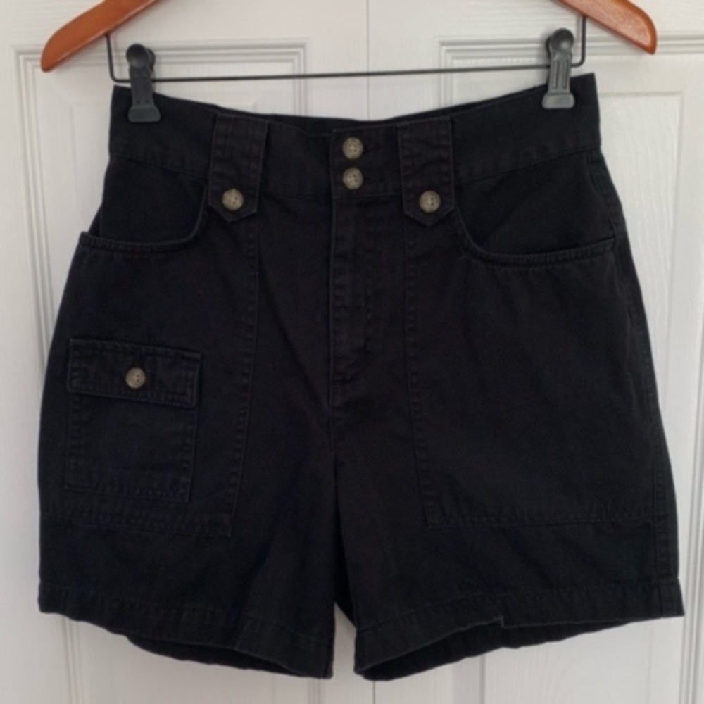 St. John's Bay women's black shorts, size 8